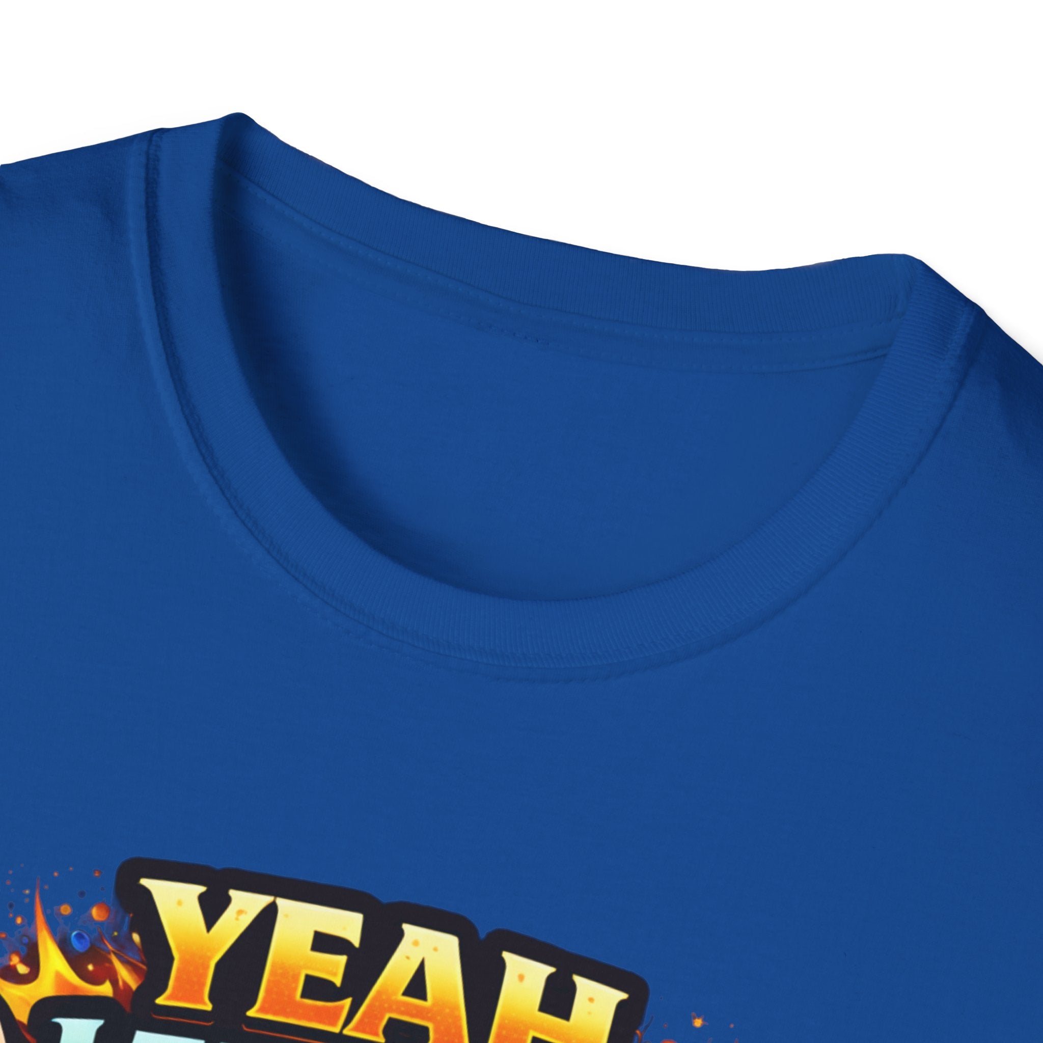 Funny Graphic T-Shirt — "Yeah I Talk Shit But Guess What I Can Back It Up" Bold Colorful Design