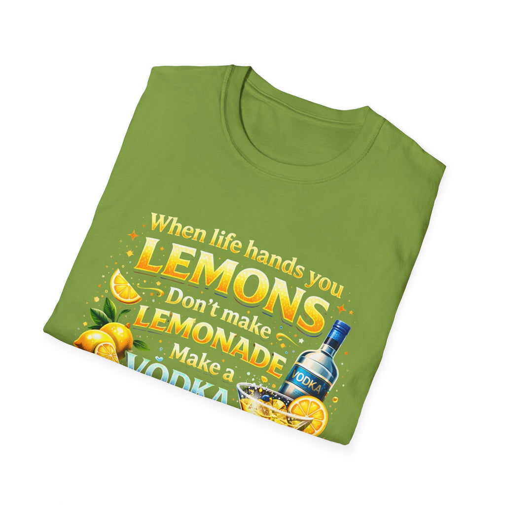 Lemon Drop Vodka Tee — When Life Gives You Lemons Graphic T-Shirt