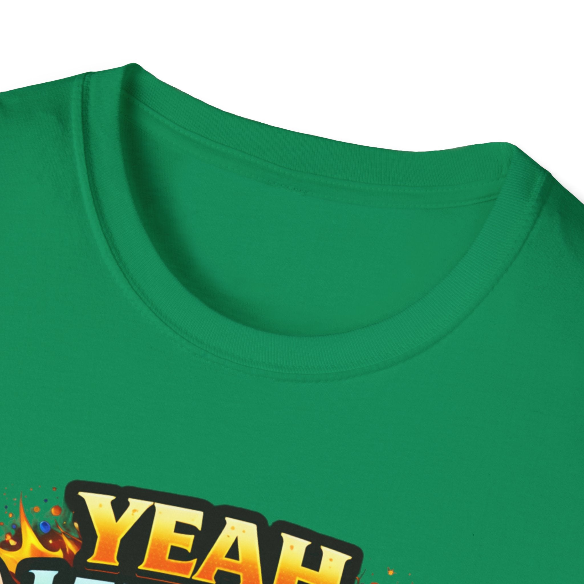 Funny Graphic T-Shirt — "Yeah I Talk Shit But Guess What I Can Back It Up" Bold Colorful Design