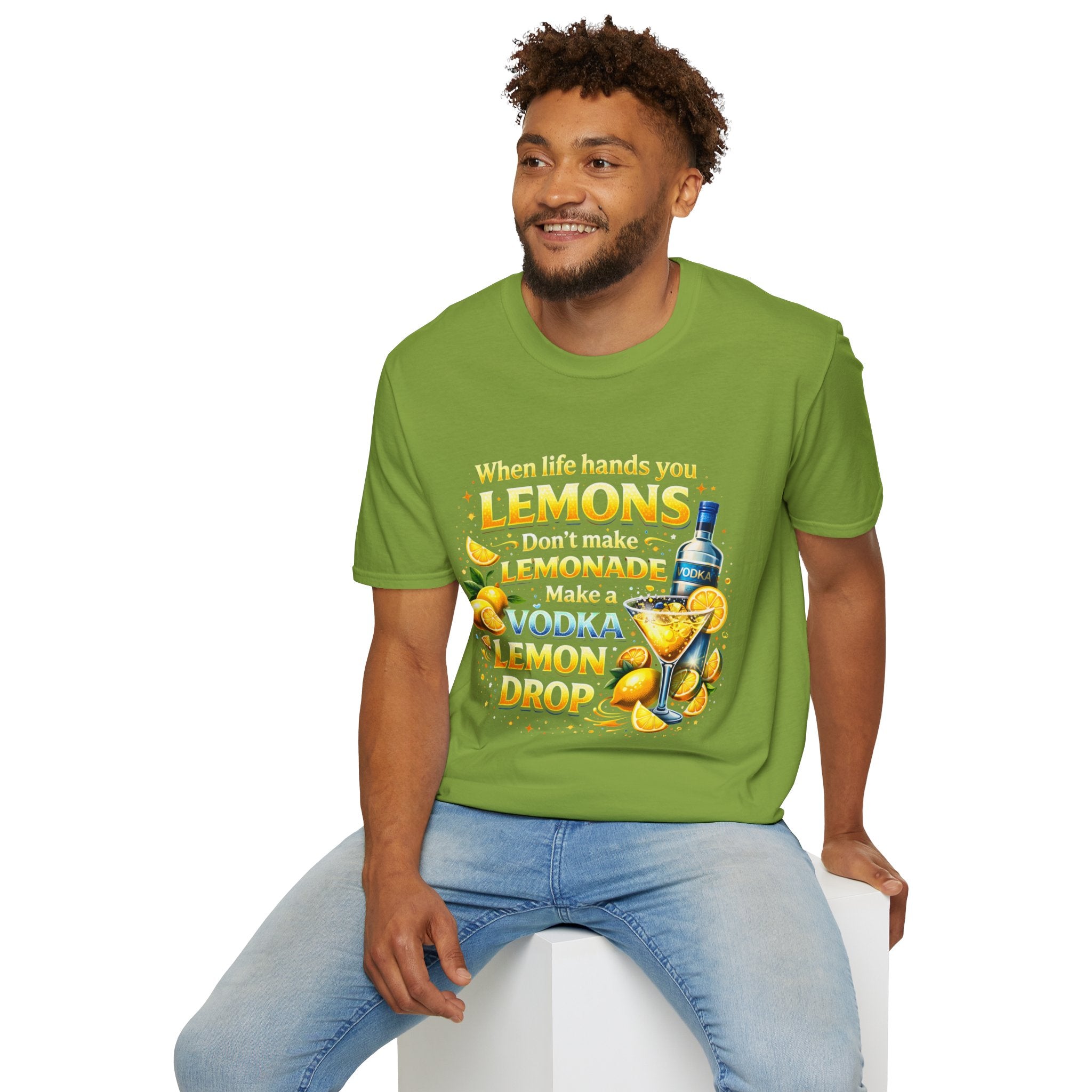 Lemon Drop Vodka Tee — When Life Gives You Lemons Graphic T-Shirt