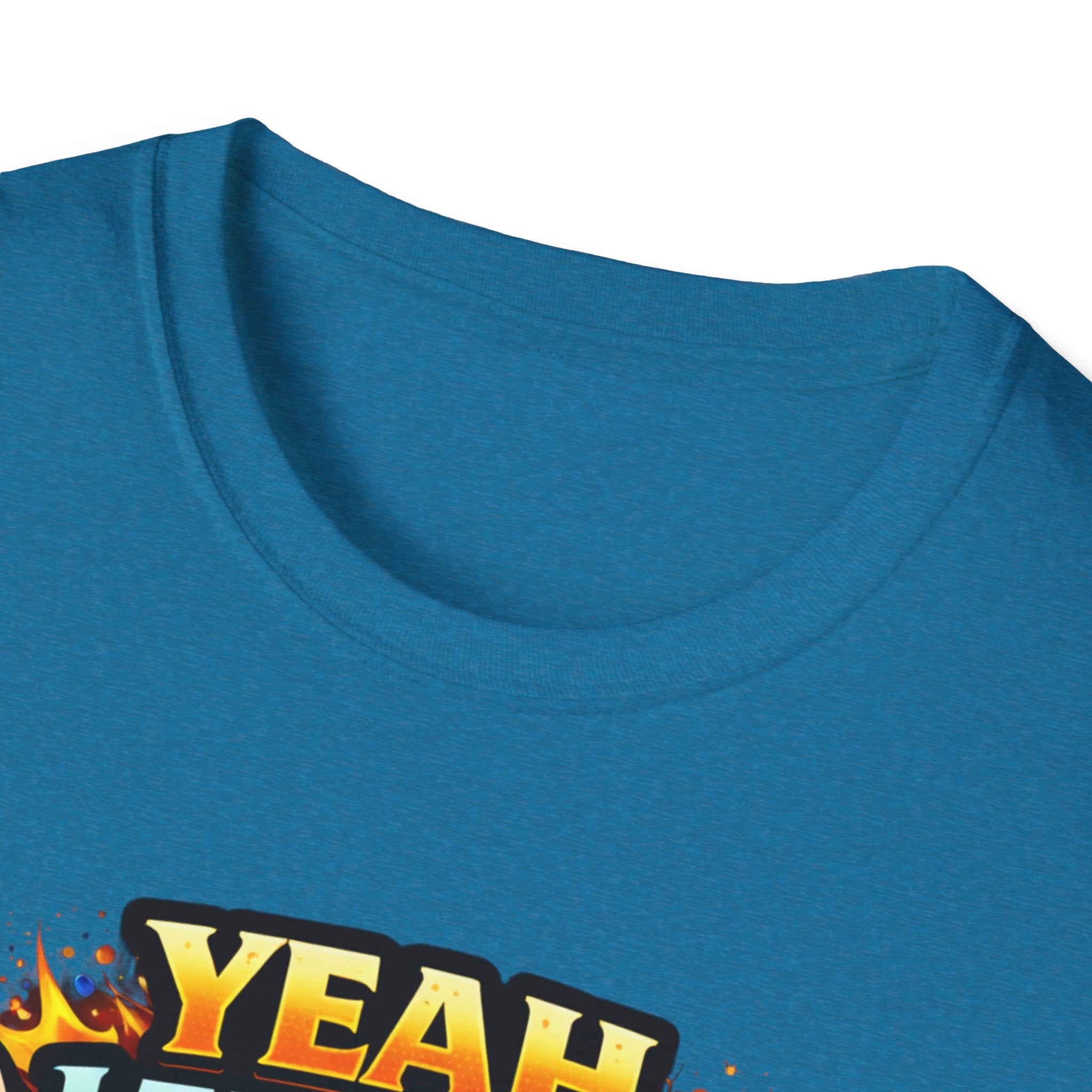 Funny Graphic T-Shirt — "Yeah I Talk Shit But Guess What I Can Back It Up" Bold Colorful Design