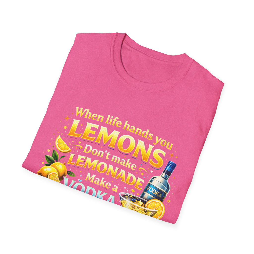 Lemon Drop Vodka Tee — When Life Gives You Lemons Graphic T-Shirt
