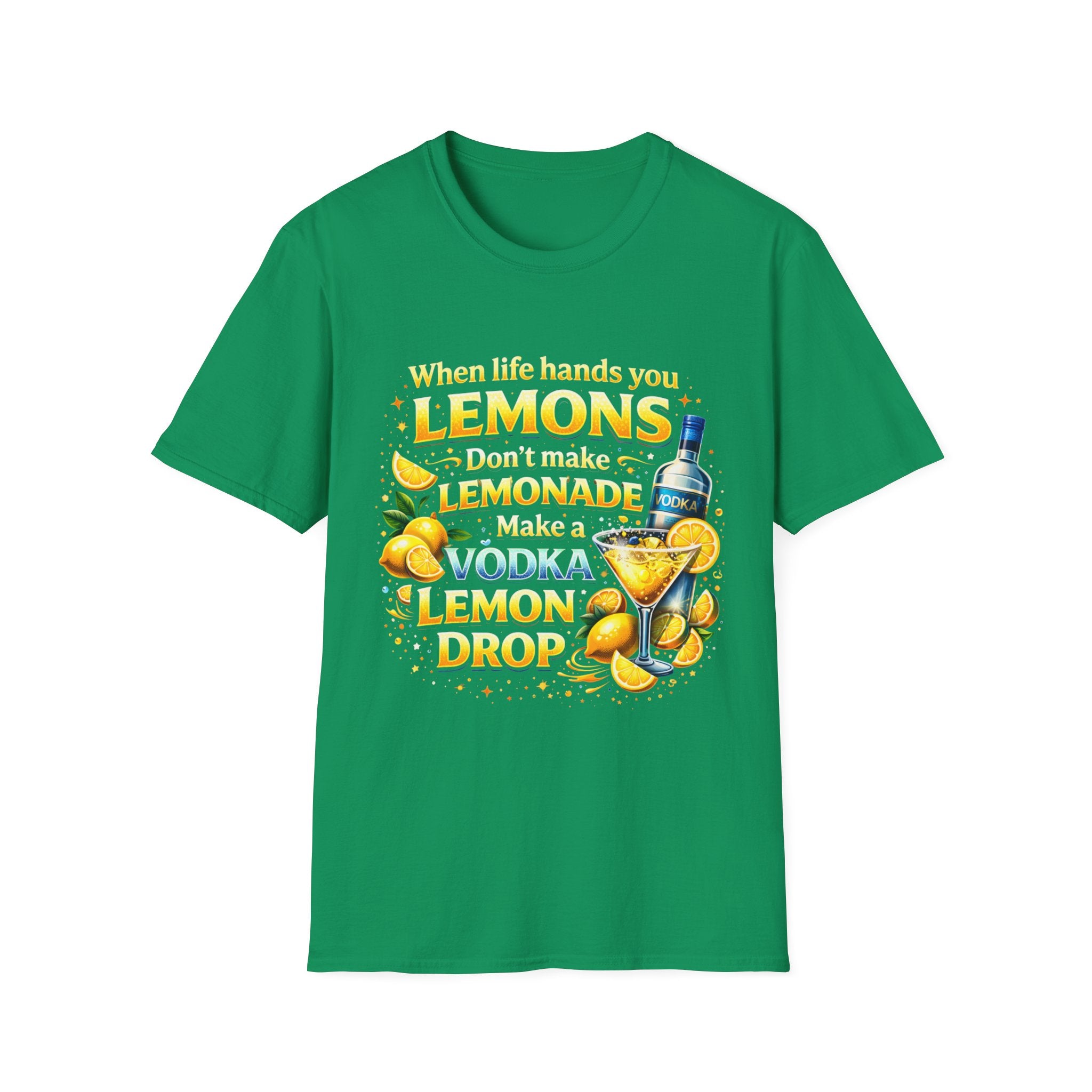 Lemon Drop Vodka Tee — When Life Gives You Lemons Graphic T-Shirt
