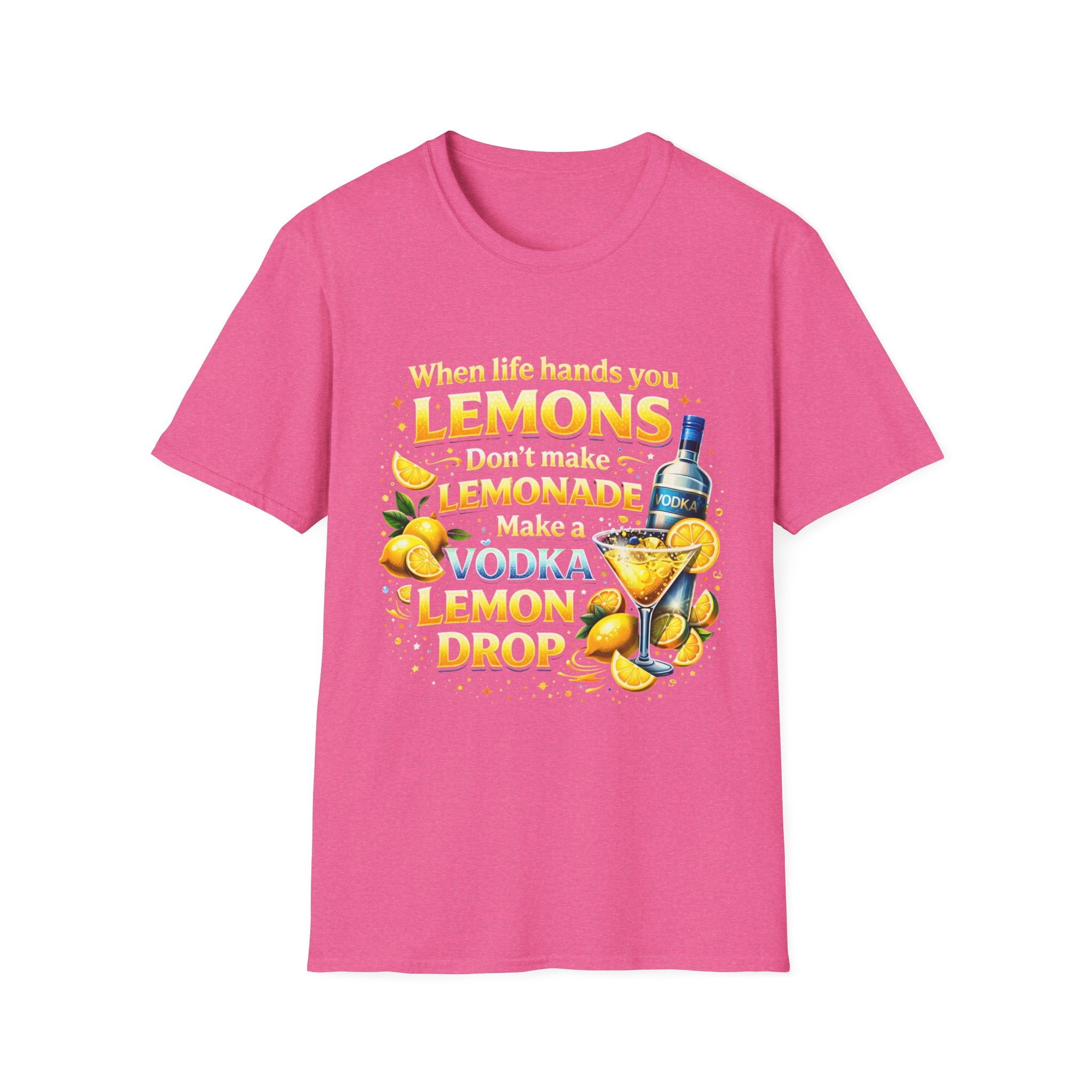Lemon Drop Vodka Tee — When Life Gives You Lemons Graphic T-Shirt
