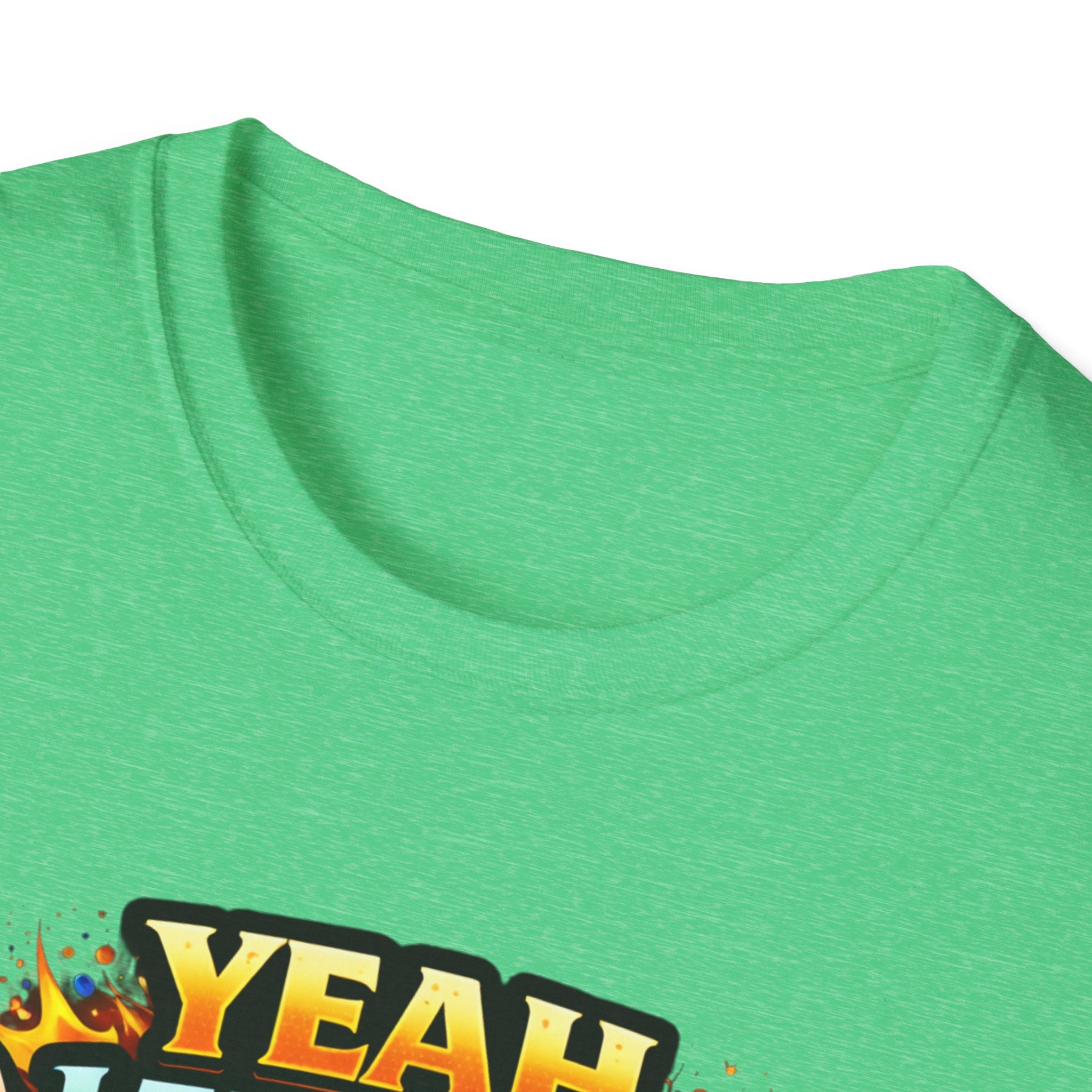 Funny Graphic T-Shirt — "Yeah I Talk Shit But Guess What I Can Back It Up" Bold Colorful Design