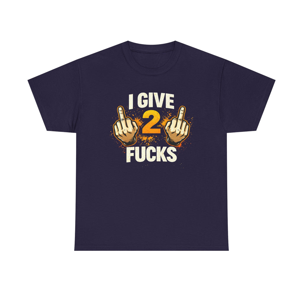 Middle Finger 2 F***s Tee - Funny Sarcastic Graphic T-Shirt