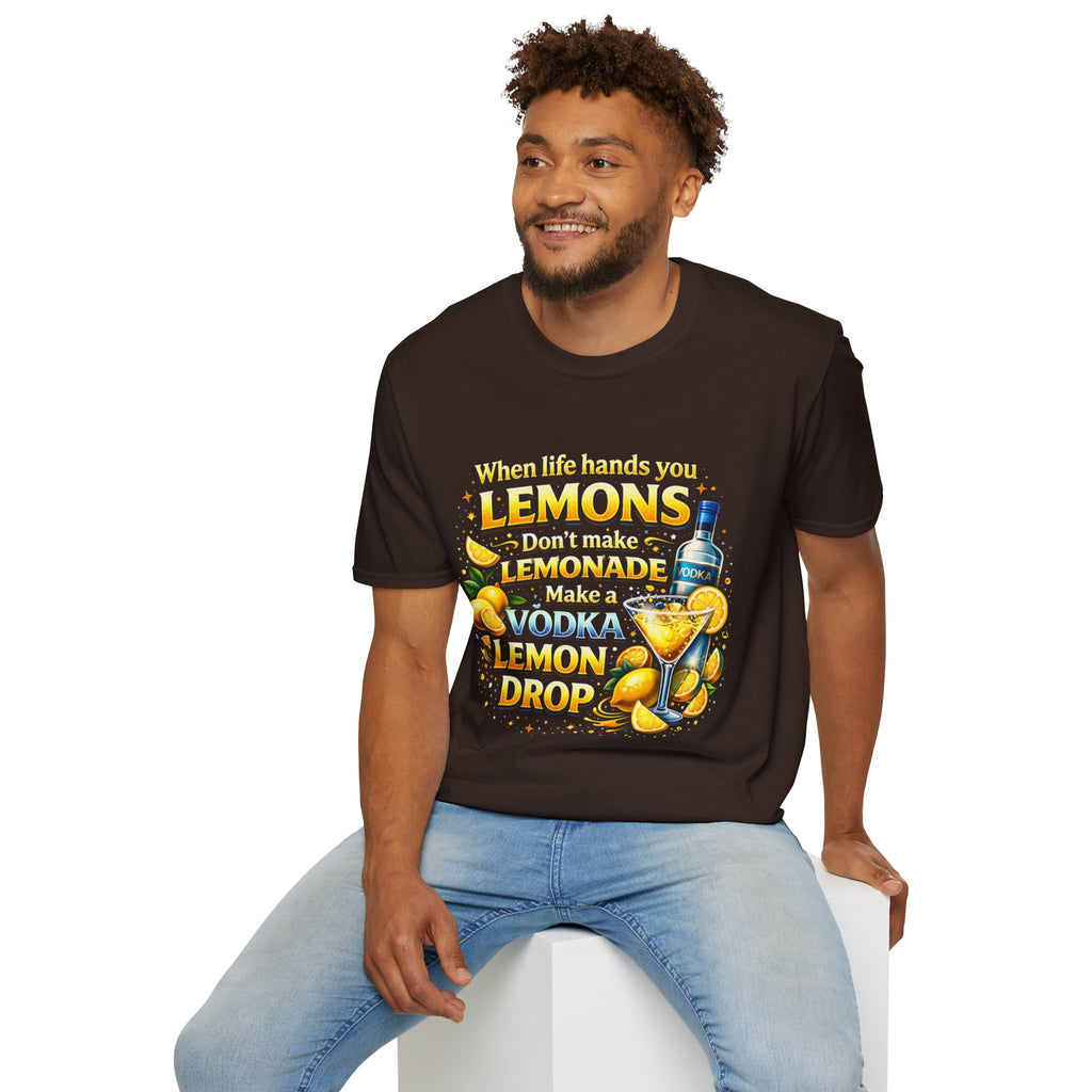Lemon Drop Vodka Tee — When Life Gives You Lemons Graphic T-Shirt