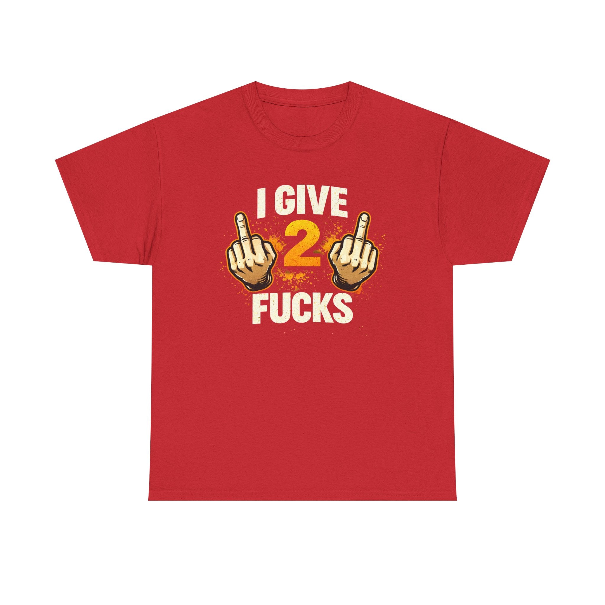 Middle Finger 2 F***s Tee - Funny Sarcastic Graphic T-Shirt