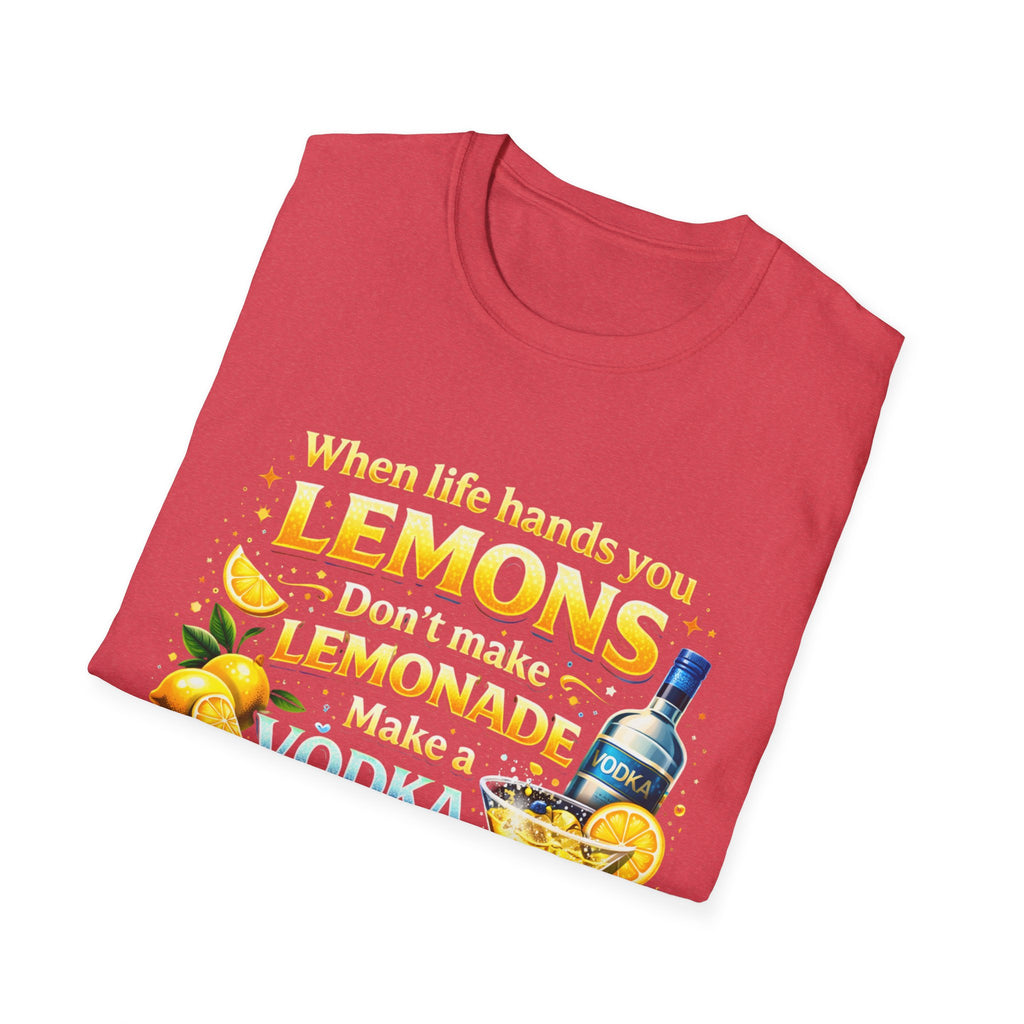 Lemon Drop Vodka Tee — When Life Gives You Lemons Graphic T-Shirt